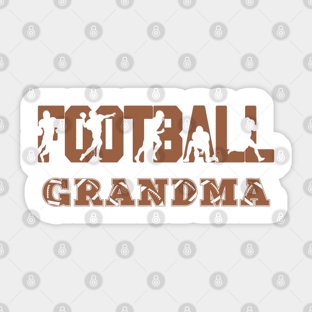 Football Grandma Sticker by maro_00